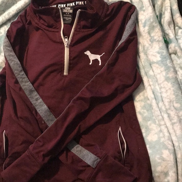 PINK Victoria's Secret Tops - Quarter zip pull over